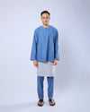 Bangsawan Baju Melayu Set Adults - TURQUOISE