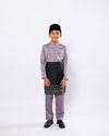 Mahkota Baju Melayu Set FS Kids - MAUVE