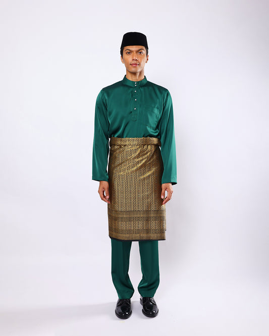 Mahkota Baju Melayu Set MS Adults - EMERALD