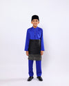 Mahkota Baju Melayu Set FS Kids - ROYAL BLUE