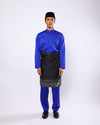 Mahkota Baju Melayu Set FS Adults - ROYAL BLUE