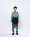 Mahkota Baju Melayu Set FS Kids - TEAL