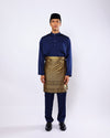 Mahkota Baju Melayu Set MS Adults - NAVY