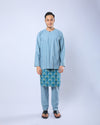 Bangsawan Baju Melayu Set Adults - DENIM