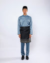 Mahkota Baju Melayu Set FS Adults - STEEL