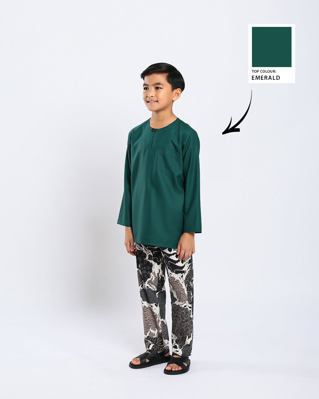 Putera Batik Set Kids - GHAFFUR