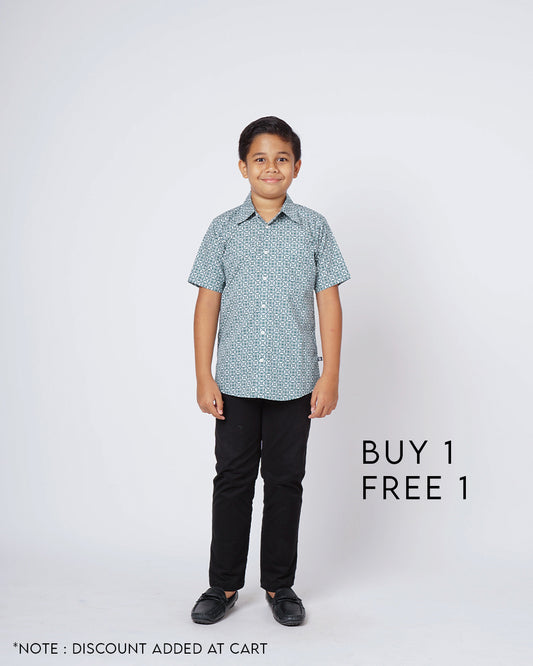 Tuah Batik Shirt Kids - INDAH