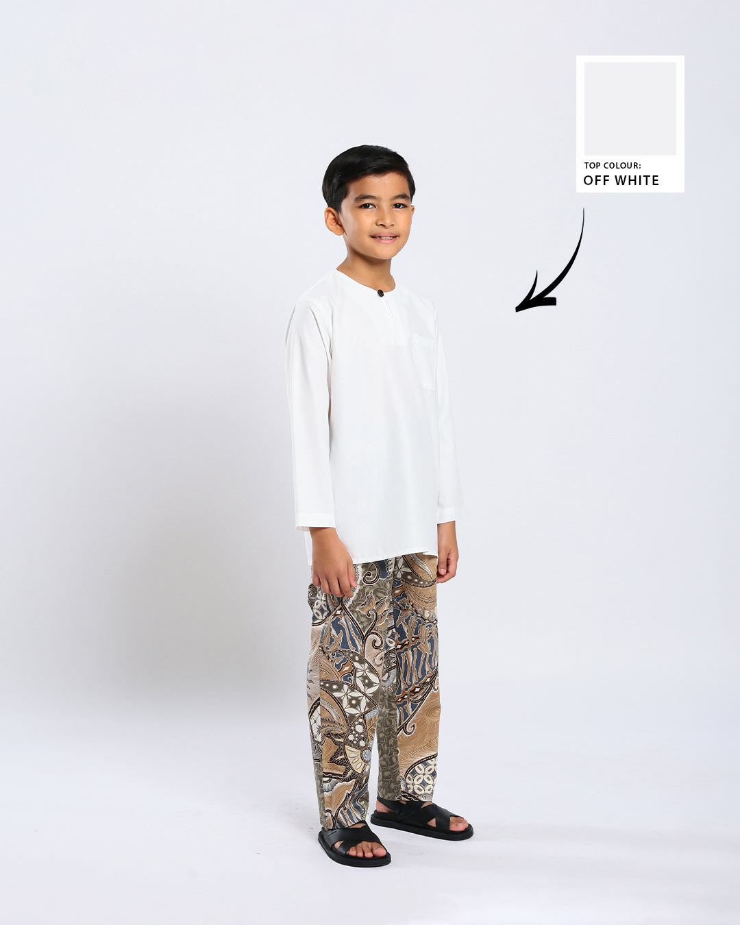 Putera Batik Set Kids - IRFAN