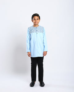 Aristocrat 3.0 Kurta Kids - LIGHT BLUE