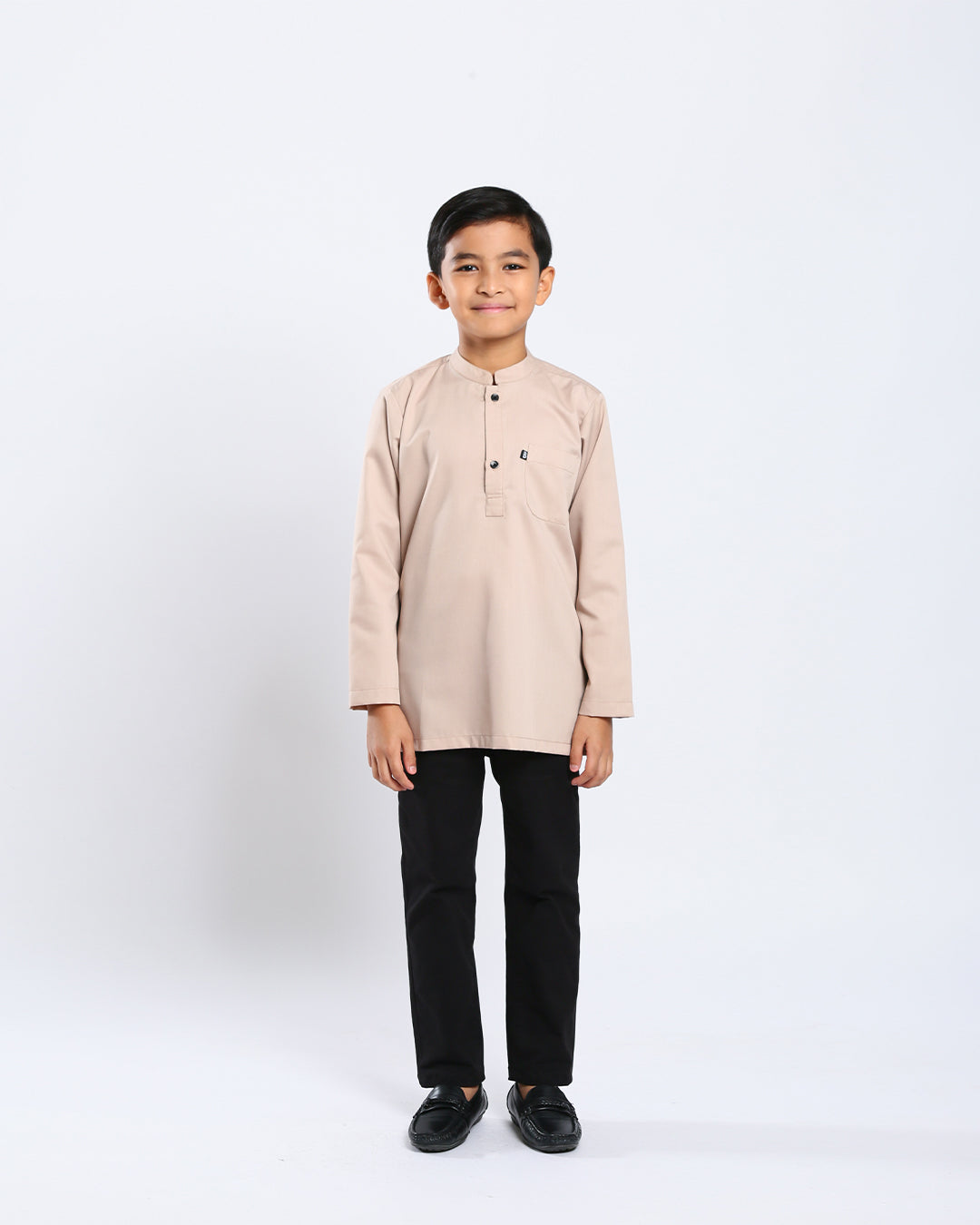 Sultan Baju Melayu Top Kids - SAND