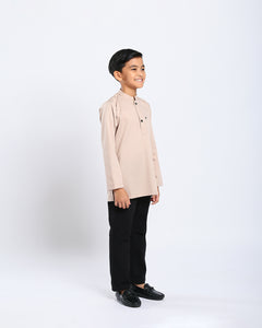 Sultan Baju Melayu Top Kids - SAND