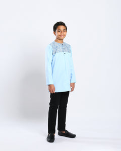 Aristocrat 3.0 Kurta Kids - LIGHT BLUE