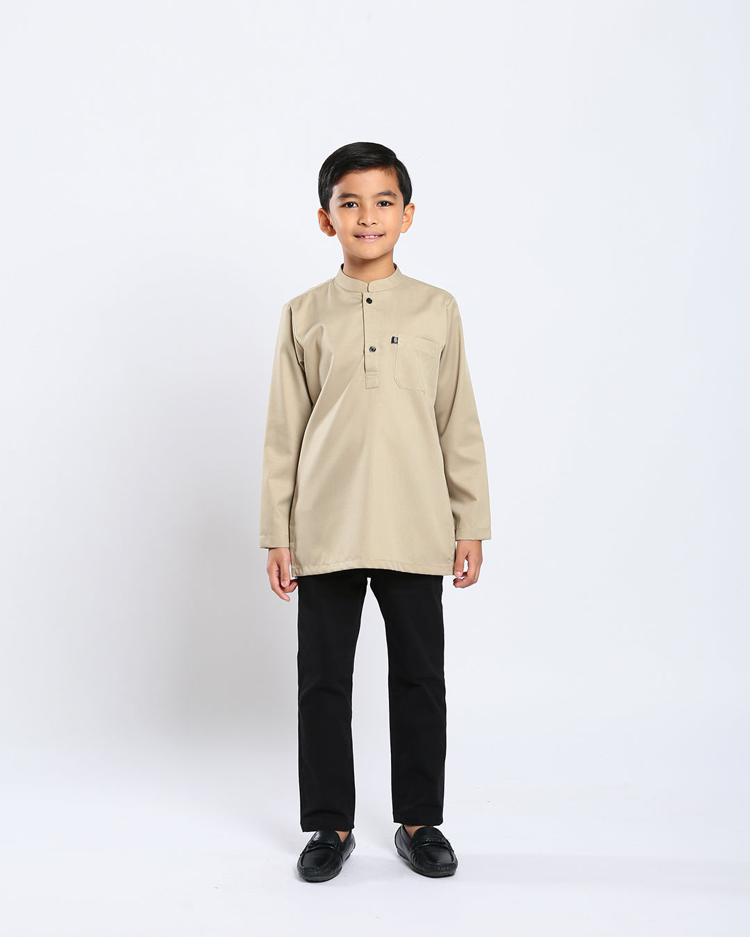 Sultan Baju Melayu Top Kids - GOLD