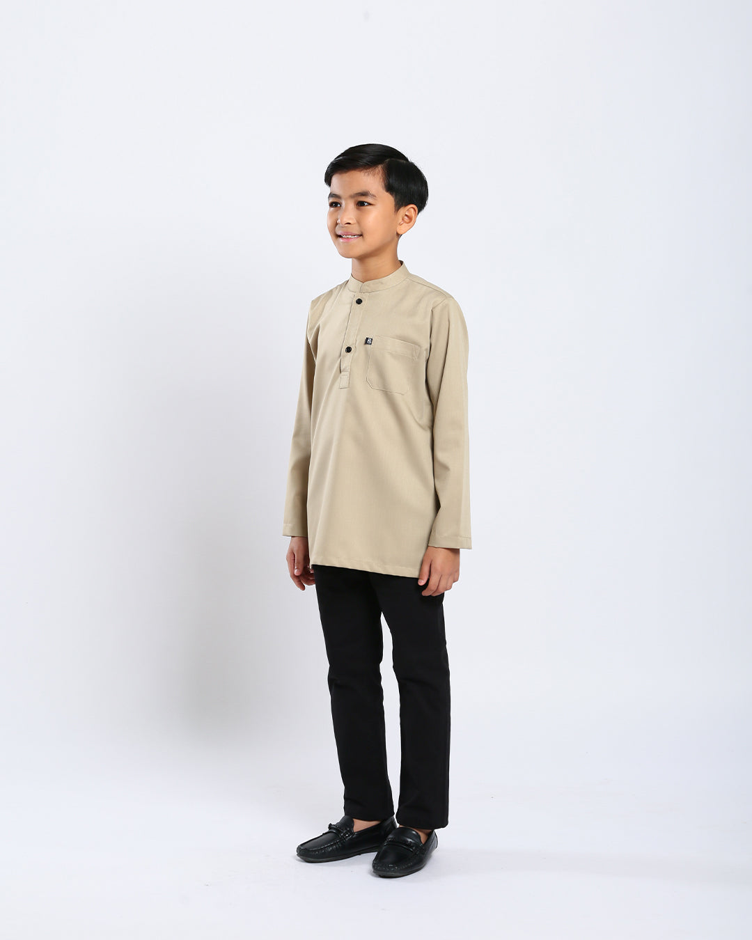 Sultan Baju Melayu Top Kids - GOLD