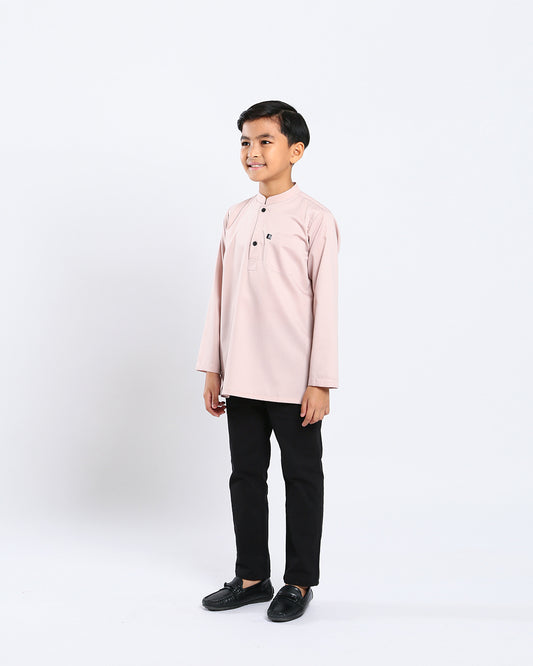 Sultan Baju Melayu Top Kids - BEIGE