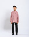 Sultan Baju Melayu Top Kids - DUSTY PURPLE