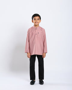 Sultan Baju Melayu Top Kids - DUSTY PURPLE