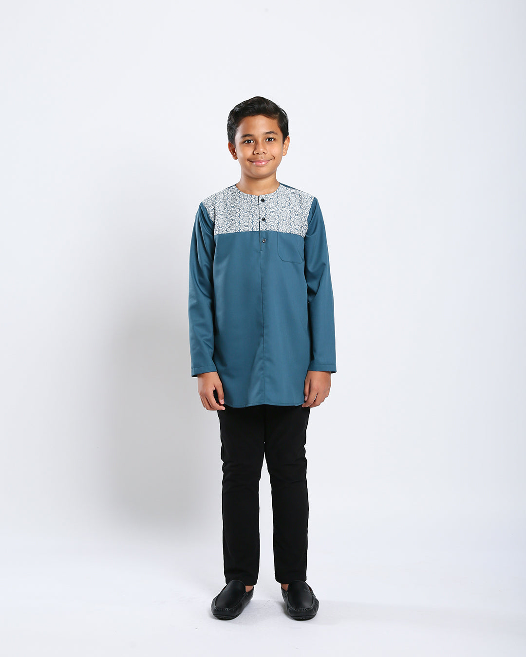 Aristocrat 3.0 Kurta Kids - TURQUOISE