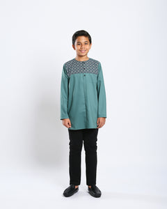 Aristocrat 3.0 Kurta Kids - TEAL