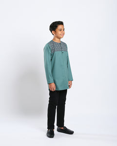 Aristocrat 3.0 Kurta Kids - TEAL