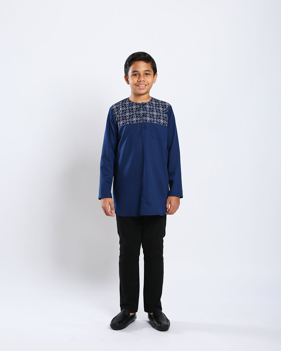 Aristocrat 3.0 Kurta Kids - NAVY