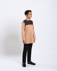 Aristocrat 3.0 Kurta Kids - LIGHT ORANGE