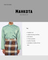 Mahkota Baju Melayu Set FS Adults - ALOE GREEN