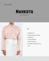 Mahkota Baju Melayu Set FS Adults - BLUSH
