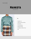Mahkota Baju Melayu Set FS Adults - TEAL