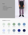 Mahkota Baju Melayu Set FS Kids - MAUVE