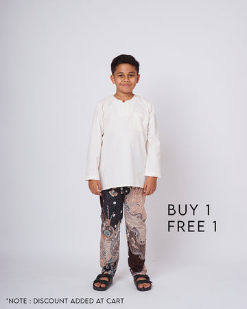 Putera Batik Set Kids - MUAZ