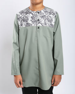 Aristocrat 3.0 Kurta Kids - SAGE