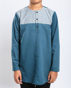 Aristocrat 3.0 Kurta Kids - TURQUOISE