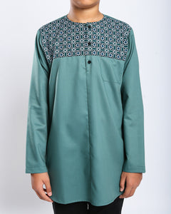 Aristocrat 3.0 Kurta Kids - TEAL