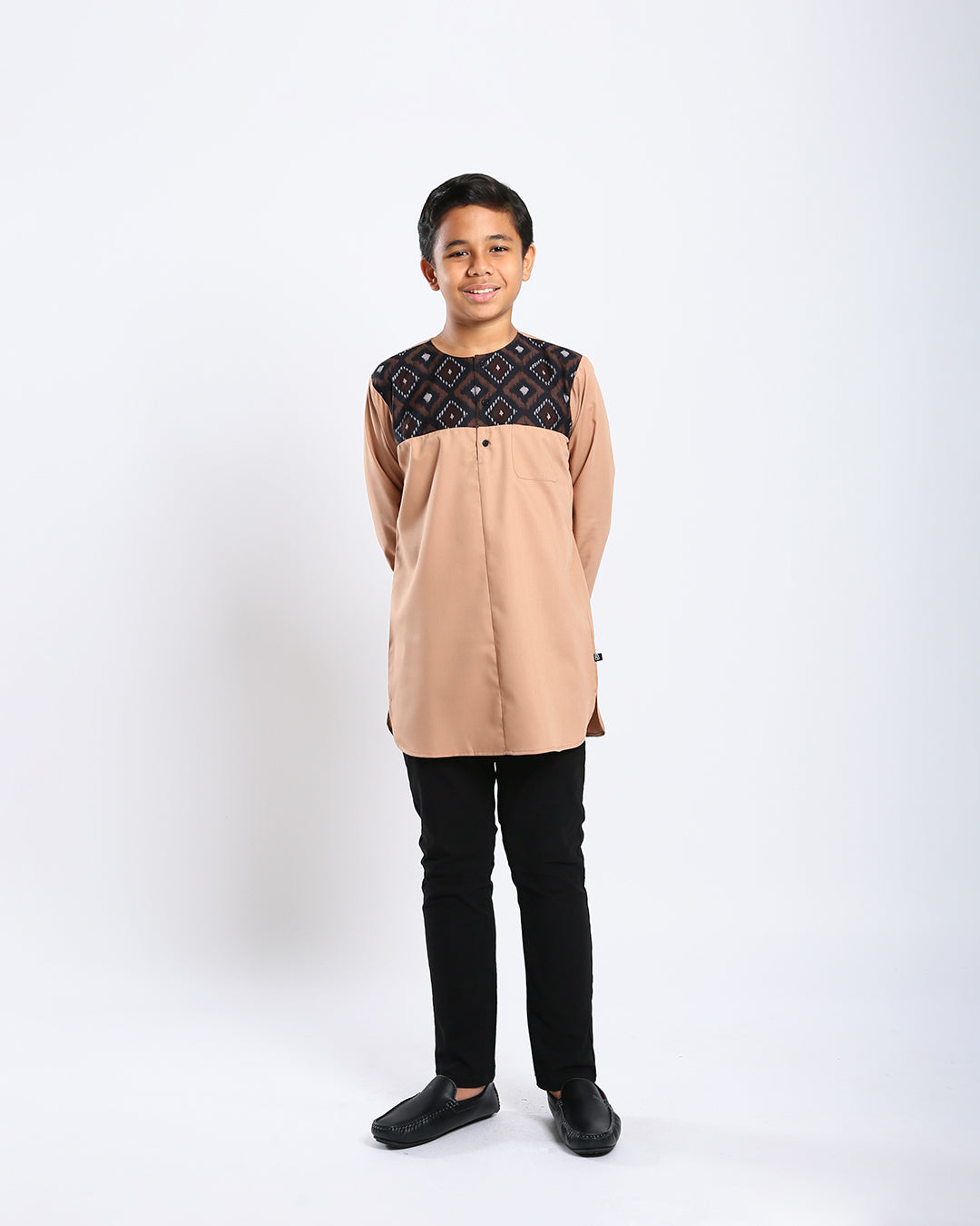 Aristocrat 3.0 Kurta Kids - LIGHT ORANGE