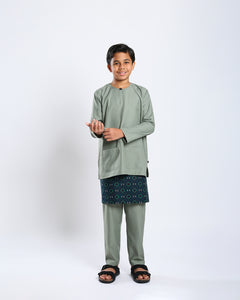 Bangsawan Baju Melayu Set Kids - SAGE