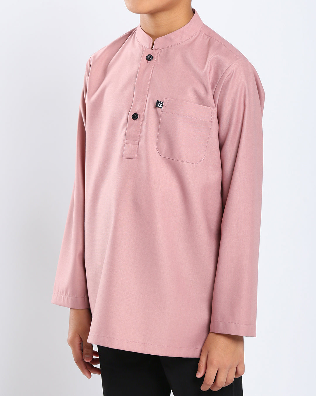 Sultan Baju Melayu Top Kids - DUSTY PURPLE