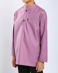 Sultan Baju Melayu Top Kids - LIGHT PURPLE