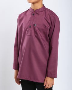 Sultan Baju Melayu Top Kids - PLUM