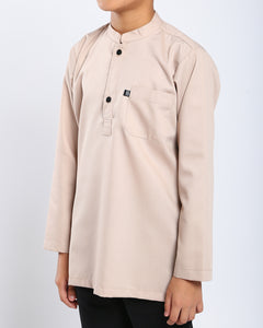 Sultan Baju Melayu Top Kids - SAND