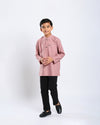 Sultan Baju Melayu Top Kids - DUSTY PURPLE