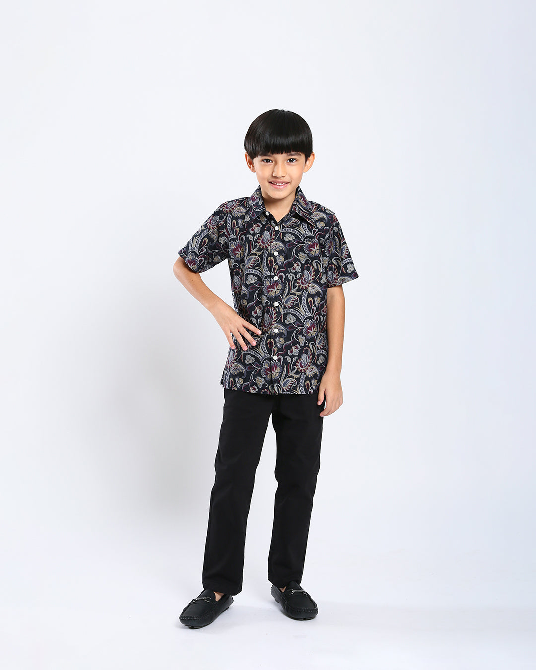 Nobat Batik Shirt Kids - WARNA