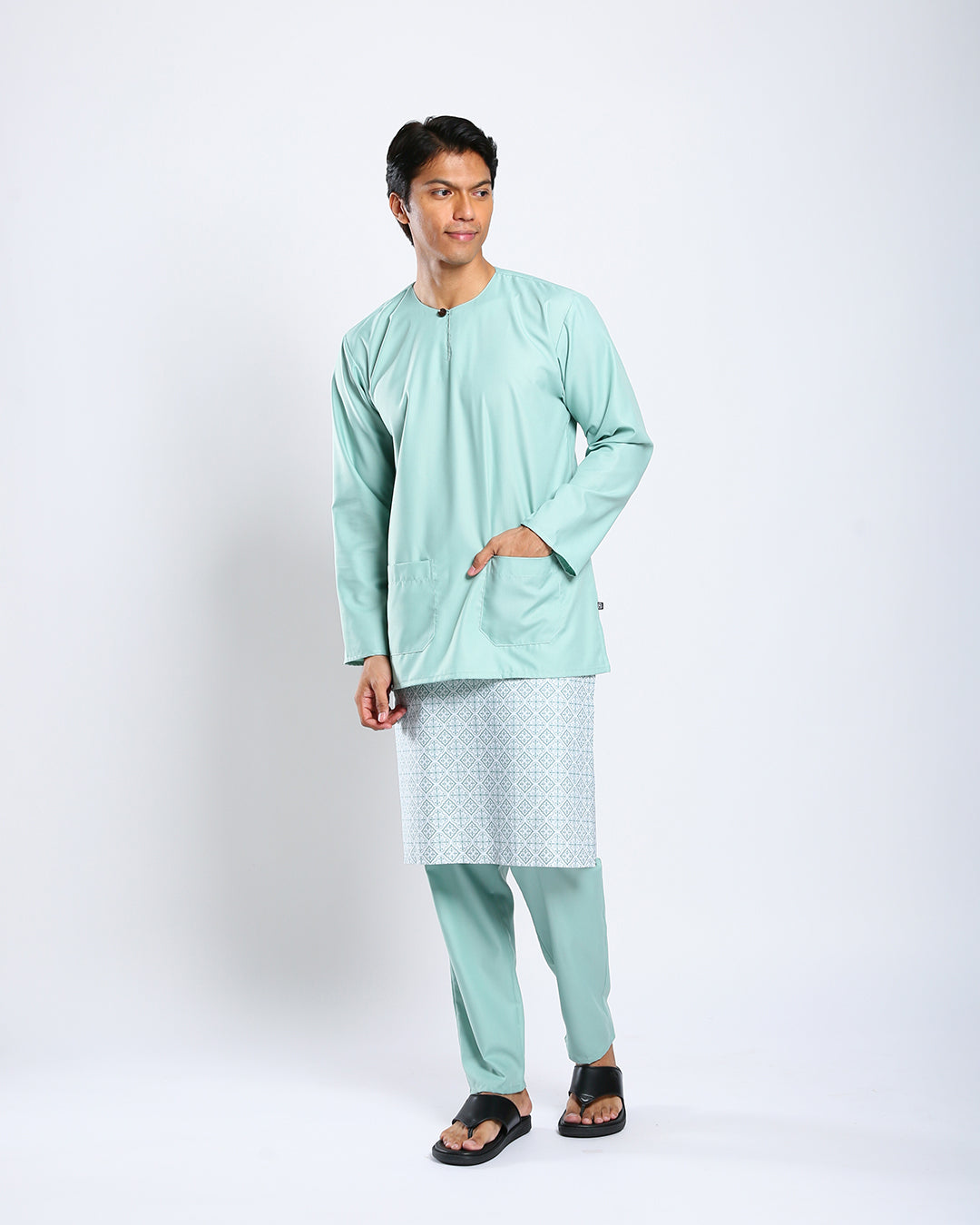 Bangsawan Baju Melayu Set Adults - MINT