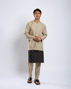 Bangsawan Baju Melayu Set Adults - GOLD