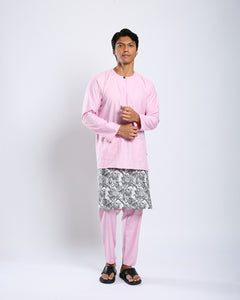 Bangsawan Baju Melayu Set Adults - LIGHT PINK