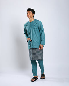 Bangsawan Baju Melayu Set Adults - TEAL