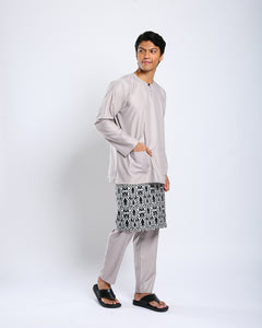 Bangsawan Baju Melayu Set Adults - TAUPE