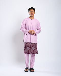 Bangsawan Baju Melayu Set Adults - LILAC