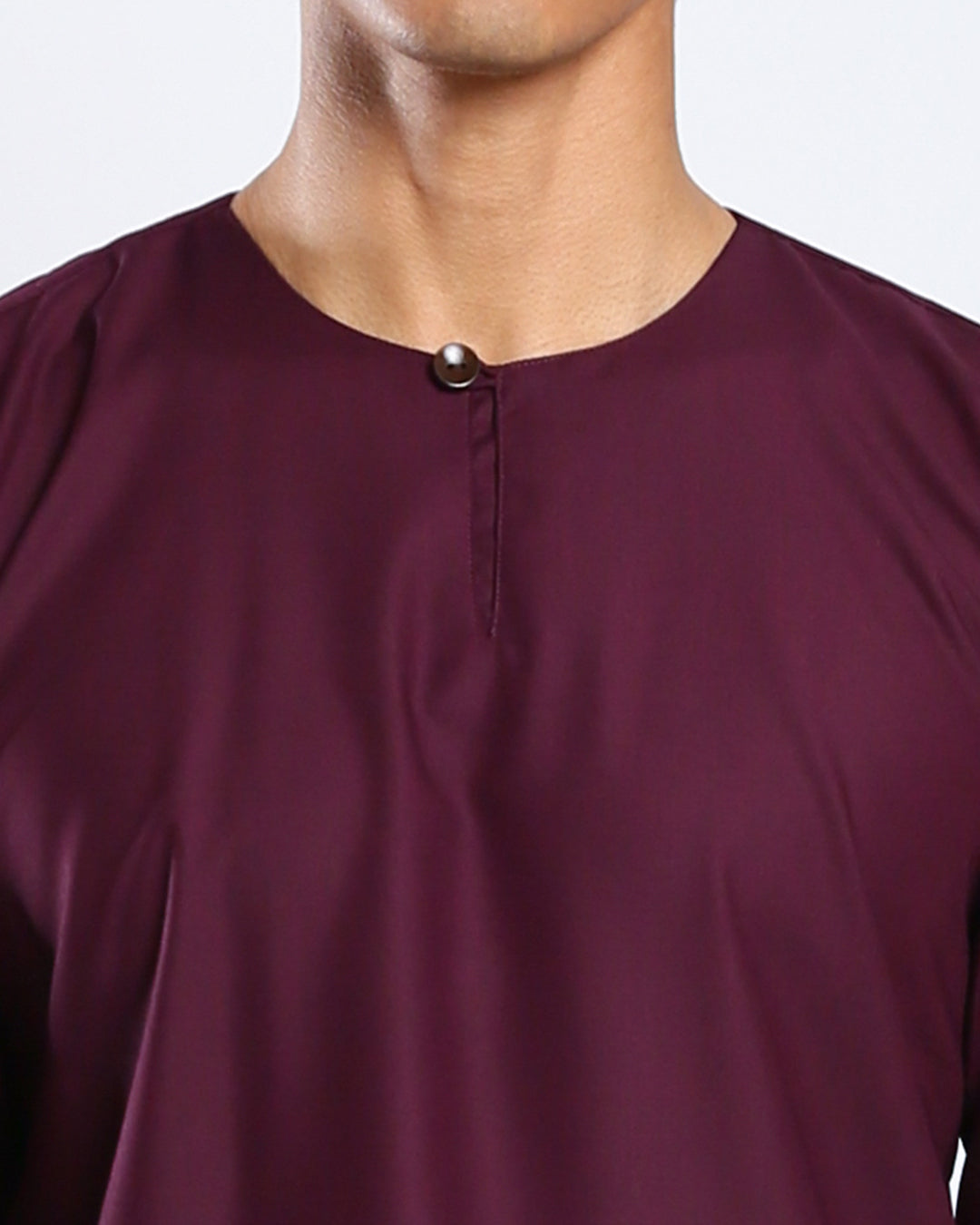 Bangsawan Baju Melayu Set Adults - BURGUNDY