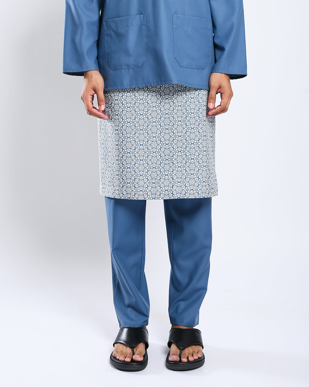 Bangsawan Baju Melayu Set Adults - TURQUOISE